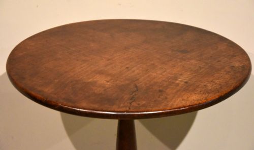 LATE 18TH CENTURY OAK LAMP TABLE - ADDITIONAL PHOTO 3