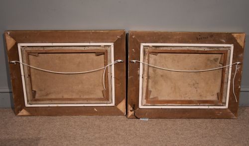 OIL PAINTING PAIR BY GEORGE PAICE RAINBOW AND STROMER - ADDITIONAL PHOTO 7