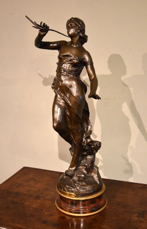 BRONZE DEPICTING LA RENOMMEE JULIEN CAUSSE - ADDITIONAL PHOTO 1