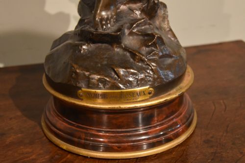 BRONZE DEPICTING LA RENOMMEE JULIEN CAUSSE - ADDITIONAL PHOTO 5
