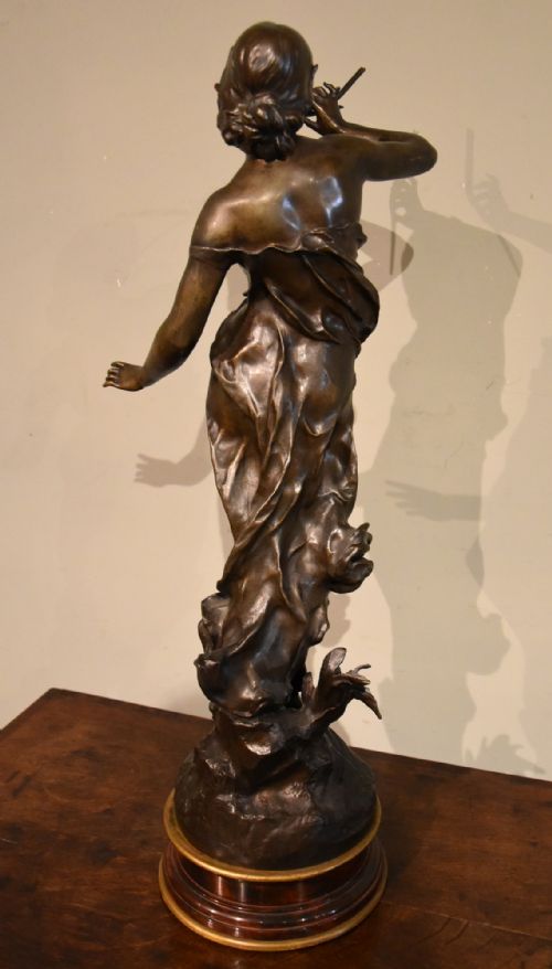 BRONZE DEPICTING LA RENOMMEE JULIEN CAUSSE - ADDITIONAL PHOTO 6