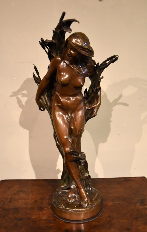 SCULPTURE LES ROSEAUX IN BRONZE BY FRANCOISRAOUL LARCHE - ADDITIONAL PHOTO 1