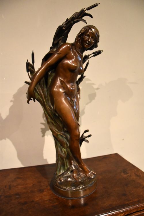 SCULPTURE LES ROSEAUX IN BRONZE BY FRANCOISRAOUL LARCHE - ADDITIONAL PHOTO 4
