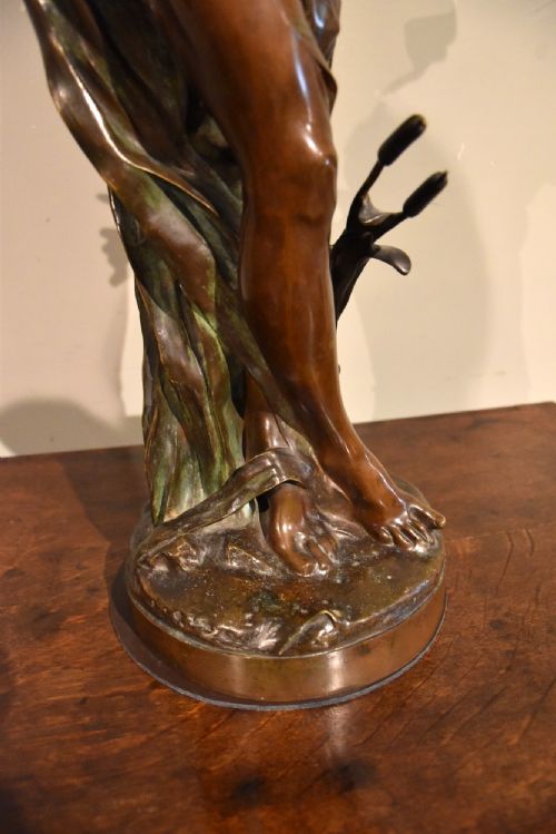 SCULPTURE LES ROSEAUX IN BRONZE BY FRANCOISRAOUL LARCHE - ADDITIONAL PHOTO 5