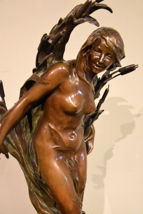SCULPTURE LES ROSEAUX IN BRONZE BY FRANCOISRAOUL LARCHE - ADDITIONAL PHOTO 7