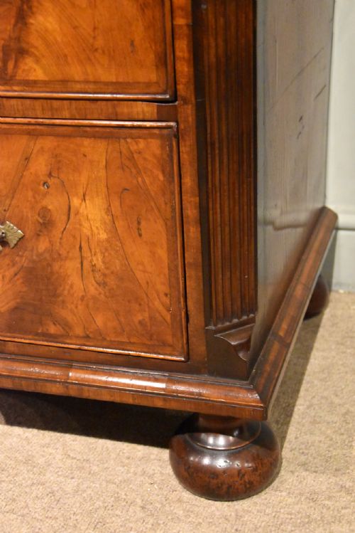 EARLY 18TH CENTURY WALNUT CHEST ON CHEST - ADDITIONAL PHOTO 8