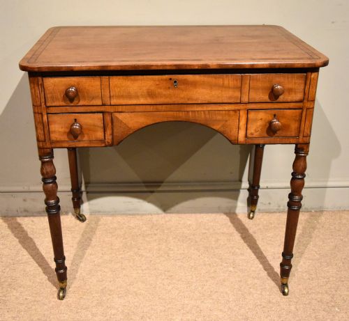 george iii mahogany side table dressing table - CATEGORY: ANTIQUE DRESSING TABLES - DATED GEORGIAN