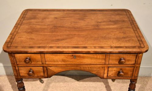 GEORGE III MAHOGANY SIDE TABLE DRESSING TABLE - ADDITIONAL PHOTO 5