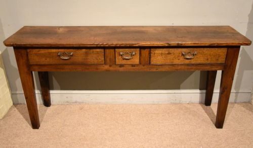 19TH CENTURY FRENCH CHESTNUT SERVER - ADDITIONAL PHOTO 1