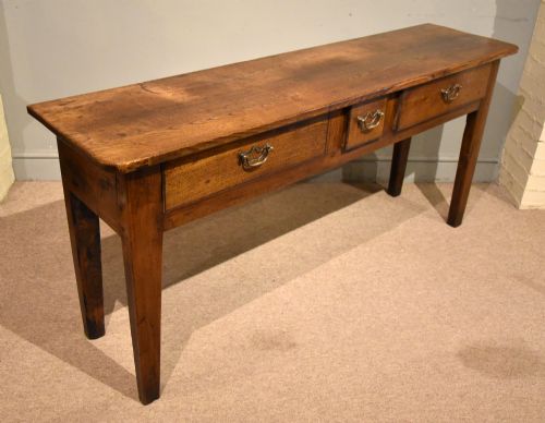 19TH CENTURY FRENCH CHESTNUT SERVER - ADDITIONAL PHOTO 2