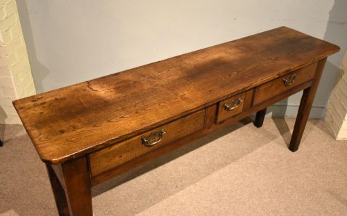 19TH CENTURY FRENCH CHESTNUT SERVER - ADDITIONAL PHOTO 4