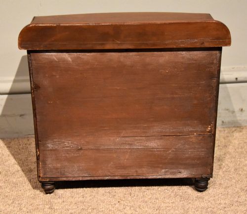 19TH CENTURY MINIATURE APPRENTICE CHEST OF DRAWERS - ADDITIONAL PHOTO 3