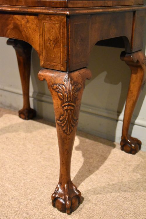 19TH CENTURY WALNUT BUREAU ON STAND - ADDITIONAL PHOTO 4