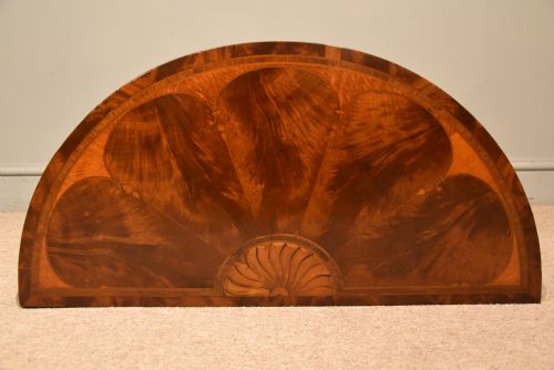 PAIR OF GEORGE III DEMILUNE CARD TABLES - ADDITIONAL PHOTO 11