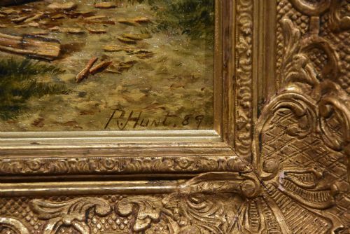 OIL PAINTING BY REUBEN HUNT THE VICTORY - ADDITIONAL PHOTO 5