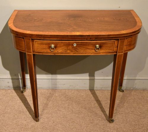 SCOTTISH REGENCY ROSEWOOD TEA TABLE - ADDITIONAL PHOTO 2