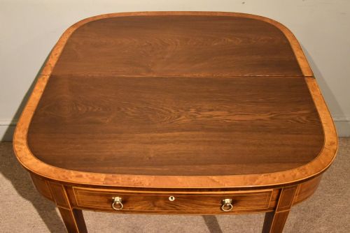 SCOTTISH REGENCY ROSEWOOD TEA TABLE - ADDITIONAL PHOTO 3