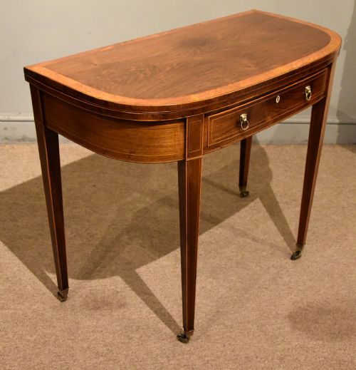 SCOTTISH REGENCY ROSEWOOD TEA TABLE - ADDITIONAL PHOTO 5