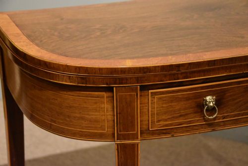 SCOTTISH REGENCY ROSEWOOD TEA TABLE - ADDITIONAL PHOTO 6