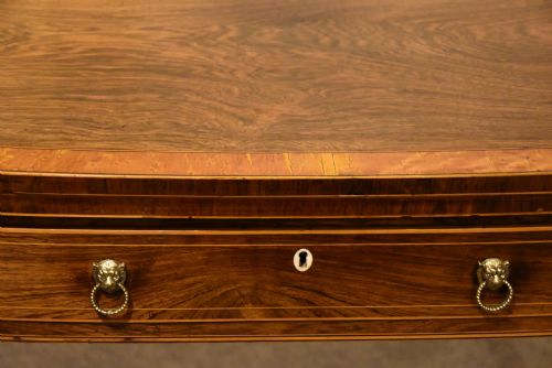 SCOTTISH REGENCY ROSEWOOD TEA TABLE - ADDITIONAL PHOTO 7