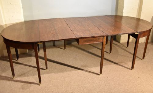 18th century oak dining table - CATEGORY: ANTIQUE TABLES - DATED 19TH CENTURY
