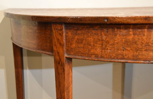 18TH CENTURY OAK DINING TABLE - ADDITIONAL PHOTO 8