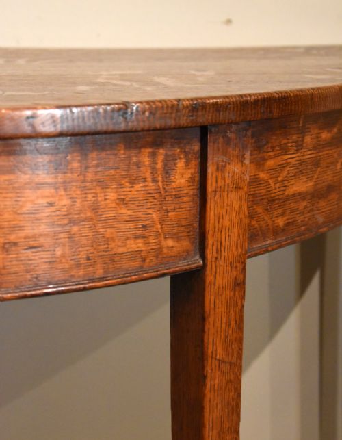 18TH CENTURY OAK DINING TABLE - ADDITIONAL PHOTO 9