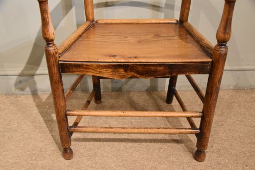 19TH CENTURY SPINDLEBACK ARMCHAIR - ADDITIONAL PHOTO 7