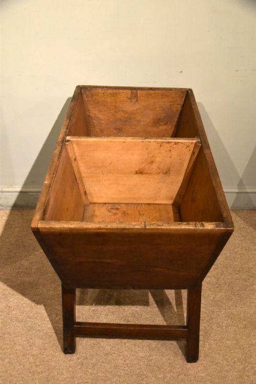 19TH CENTURY ELM WEST COUNTRY DOUGH BIN - ADDITIONAL PHOTO 7