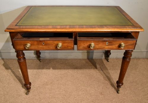 WILLIAM IV MAHOGANY WRITING TABLE - ADDITIONAL PHOTO 2