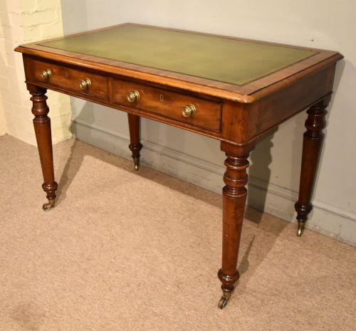 WILLIAM IV MAHOGANY WRITING TABLE - ADDITIONAL PHOTO 3
