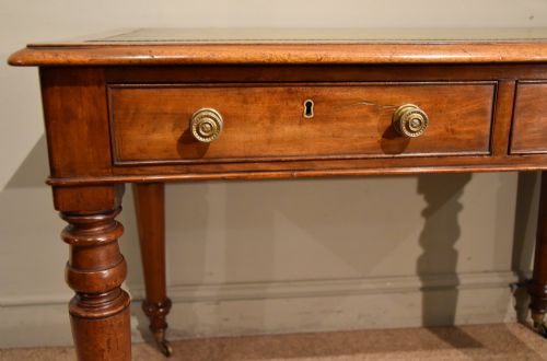 WILLIAM IV MAHOGANY WRITING TABLE - ADDITIONAL PHOTO 4
