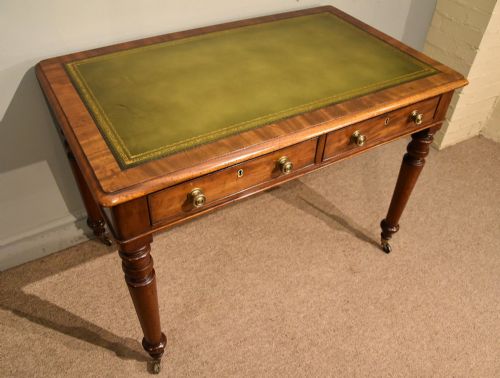 WILLIAM IV MAHOGANY WRITING TABLE - ADDITIONAL PHOTO 5