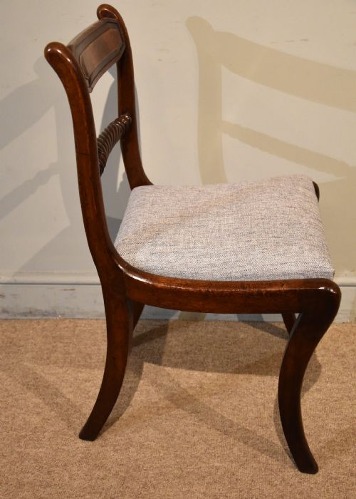 TEN REGENCY ROPE BACK DINING CHAIRS - ADDITIONAL PHOTO 6