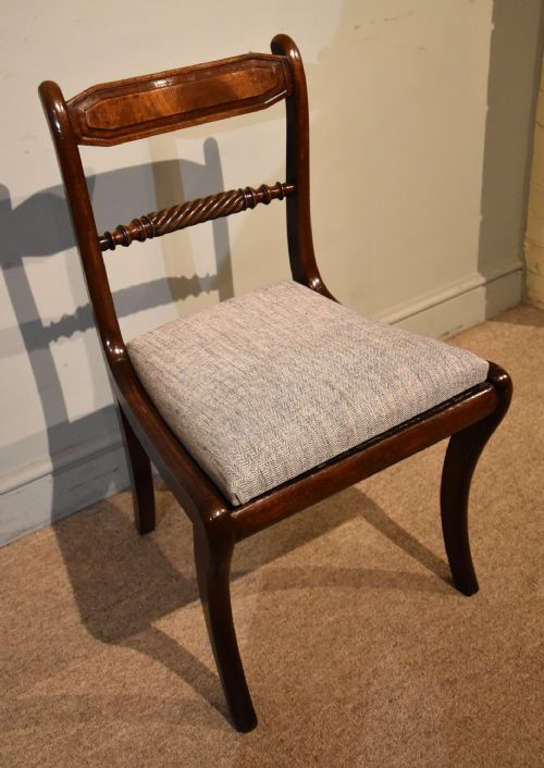 TEN REGENCY ROPE BACK DINING CHAIRS - ADDITIONAL PHOTO 9