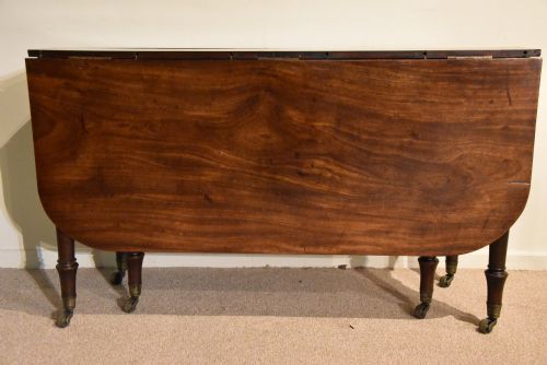 REGENCY PERIOD MAHOGANY CONCERTINA DINING TABLE - ADDITIONAL PHOTO 11