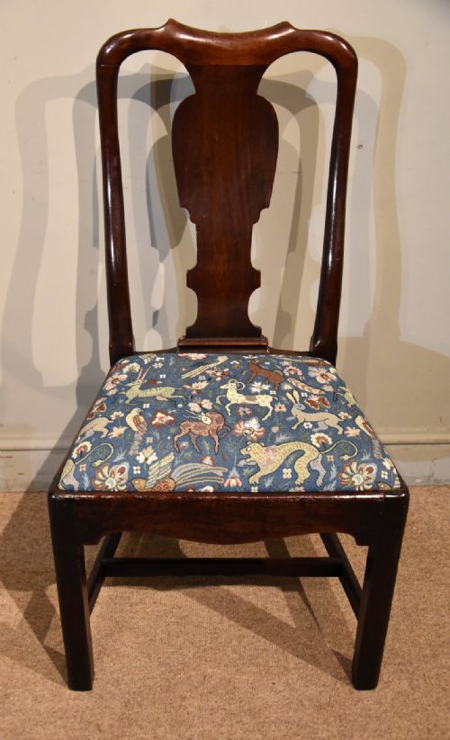 george ii red walnut chair - CATEGORY: ANTIQUE CHAIRS - DATED GEORGIAN