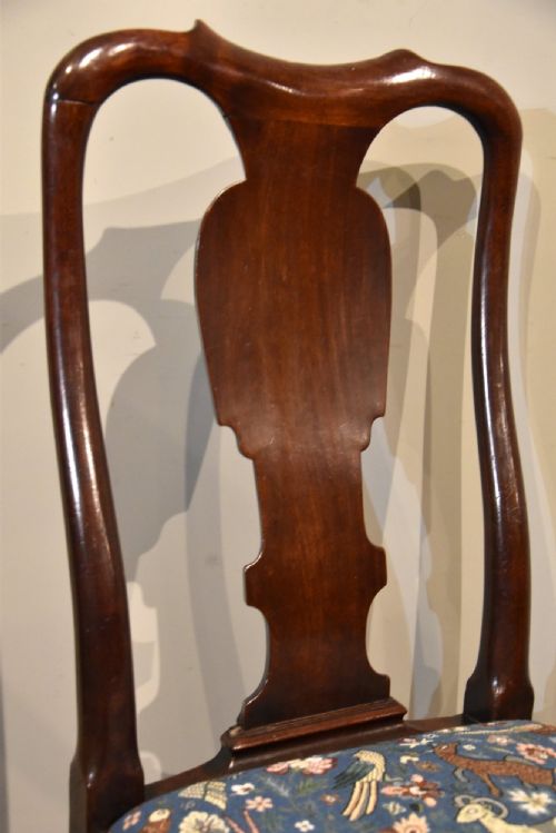 GEORGE II RED WALNUT CHAIR - ADDITIONAL PHOTO 3