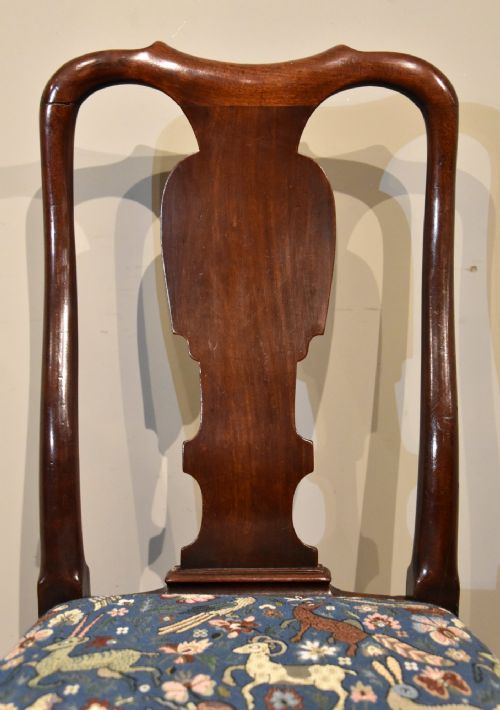 GEORGE II RED WALNUT CHAIR - ADDITIONAL PHOTO 5