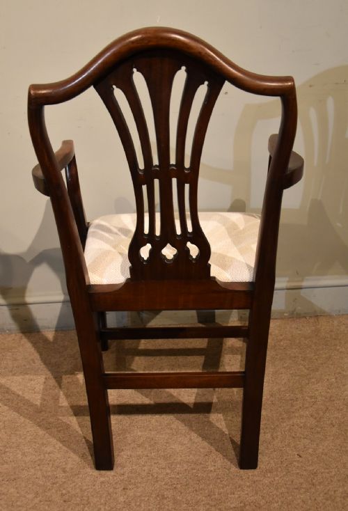 SET OF SIX REGENCY PERIOD MAHOGANY DINING CHAIRS - ADDITIONAL PHOTO 8