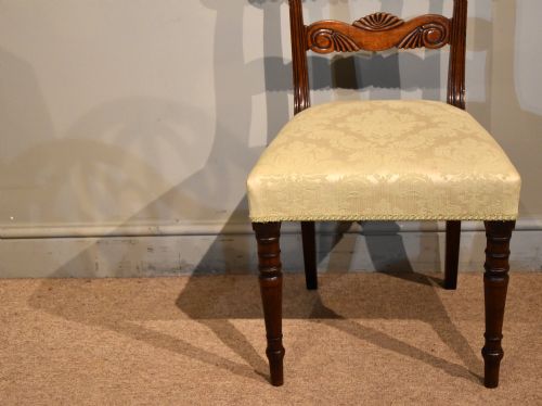 SET OF SIX REGENCY PERIOD MAHOGANY DINING CHAIRS - ADDITIONAL PHOTO 3