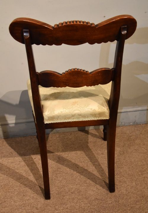 SET OF SIX REGENCY PERIOD MAHOGANY DINING CHAIRS - ADDITIONAL PHOTO 7