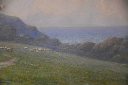 OIL PAINTING BY LORENZO HEADLEY SPRINGTIME - ADDITIONAL PHOTO 4