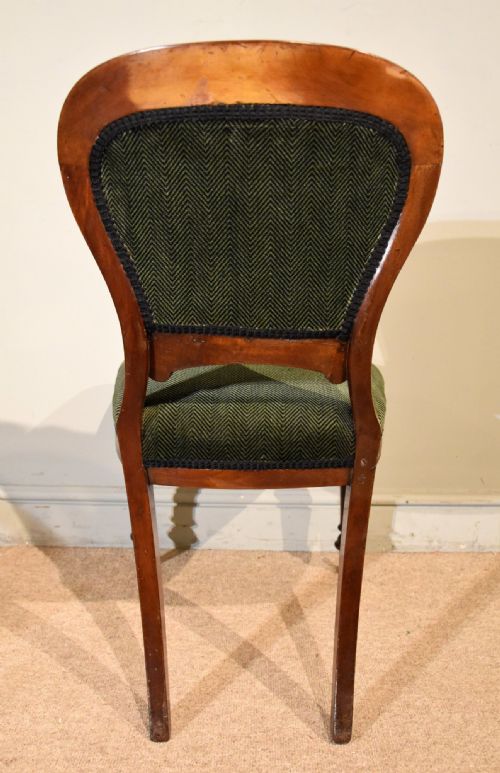 SET OF EIGHT MAHOGANY DINING CHAIRS - ADDITIONAL PHOTO 6