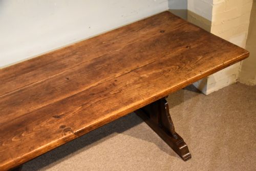 18TH CENTURY BEECH WOOD FARMHOUSE DINING TABLE - ADDITIONAL PHOTO 3