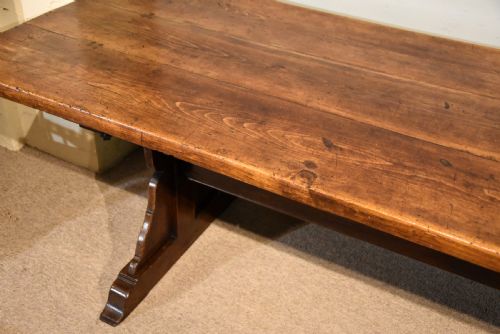 18TH CENTURY BEECH WOOD FARMHOUSE DINING TABLE - ADDITIONAL PHOTO 6