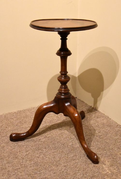 EDWARDIAN WALNUT KETTLE STAND - ADDITIONAL PHOTO 1