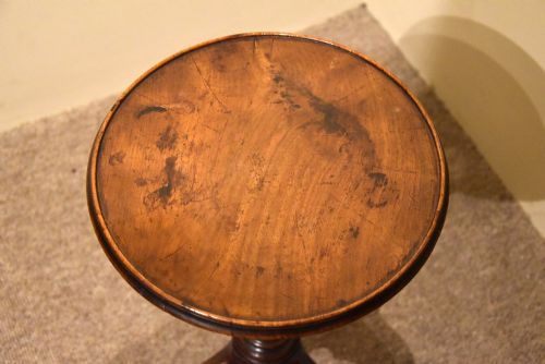 EDWARDIAN WALNUT KETTLE STAND - ADDITIONAL PHOTO 3