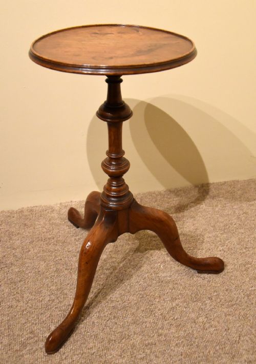 EDWARDIAN WALNUT KETTLE STAND - ADDITIONAL PHOTO 6