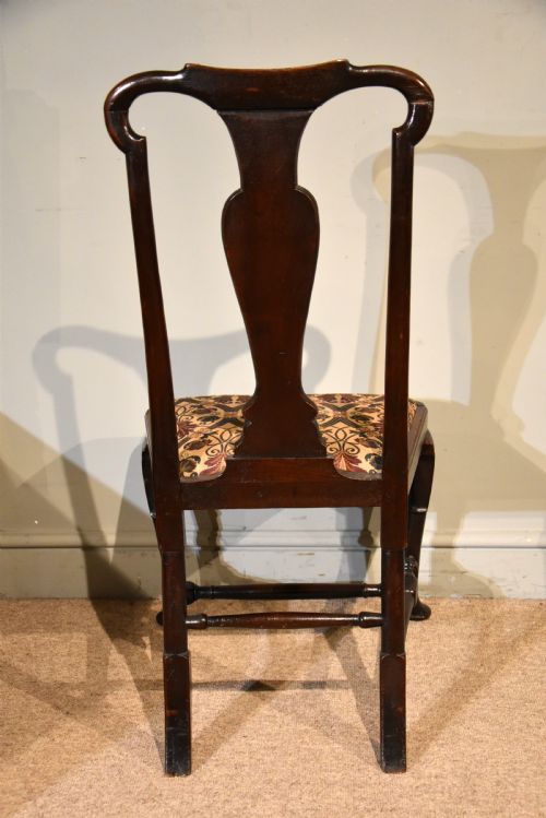 18TH CENTURY WALNUT SIDE CHAIR - ADDITIONAL PHOTO 6